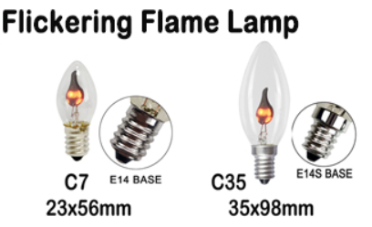 Flickering Flame Lamp
